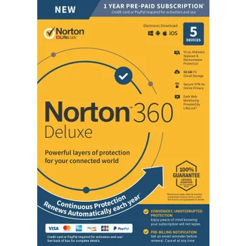 Norton 360 Deluxe Security Software